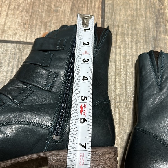 Miz Mooz Women’s 36 Leighton Leather‎ Boots in Ocean - Picture 14 of 16